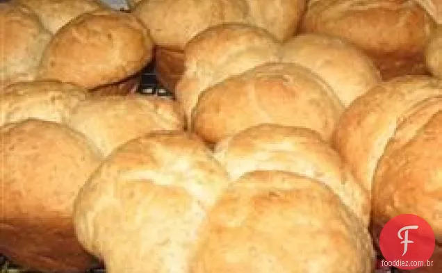 Rolinhos de massa com ervas