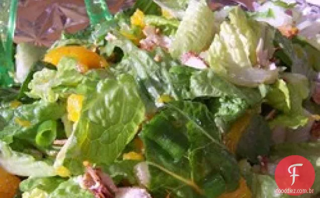 Salada De Amêndoa Mandarim
