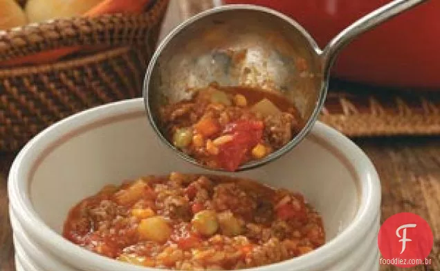 Hambúrguer Ensopado