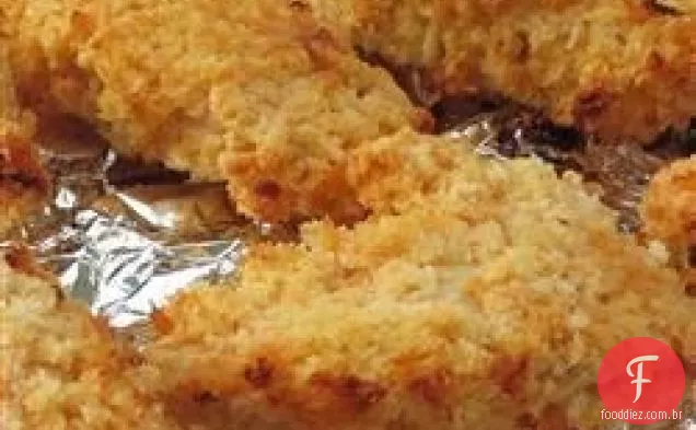 Tiras de frango assado com búfalo