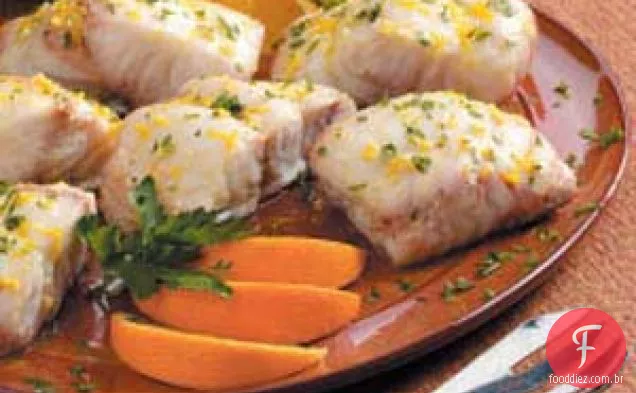 Pargo com Molho de Laranja