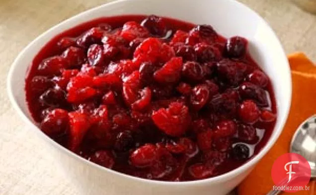 Molho de Cranberry com Damasco e Maçã