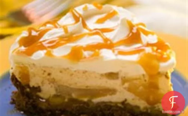 Torta De Seda De Maçã Caramelo