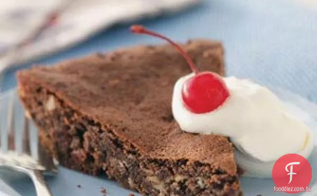 Ótima Torta de Brownie Americana