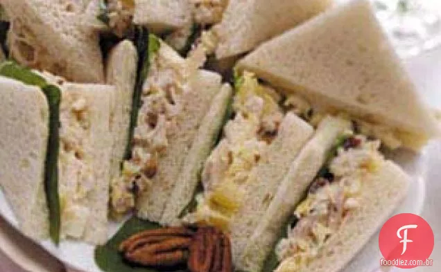 Sanduíches De Chá De Atum