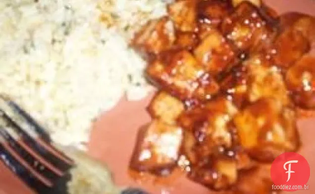 marinado Tofu
