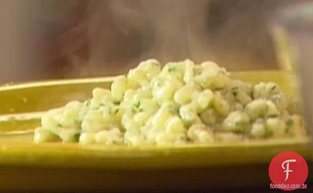 Spaetzle de ervas