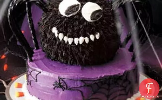 Bolo De Aranha Assustador