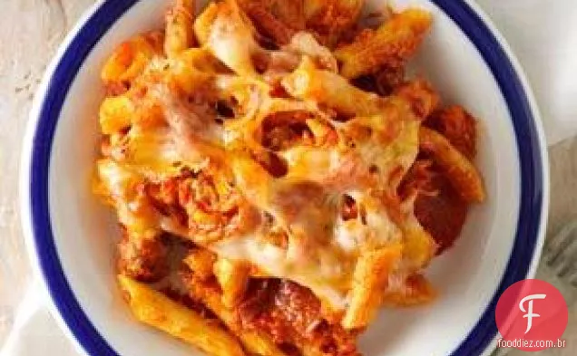 Prato quente de pizza para amantes de carne