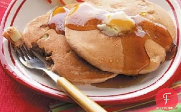 Panquecas De Maçã Com Canela