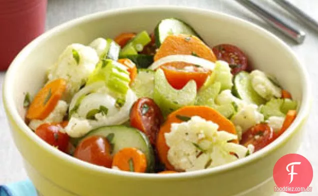 Salada Marinada de Legumes Frescos