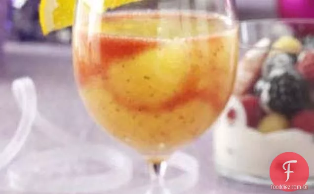 Slushies cítricos de morango