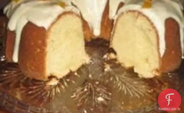 Bolo de libra de conhaque de damasco III