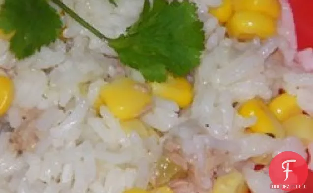 Salada de Arroz com Atum
