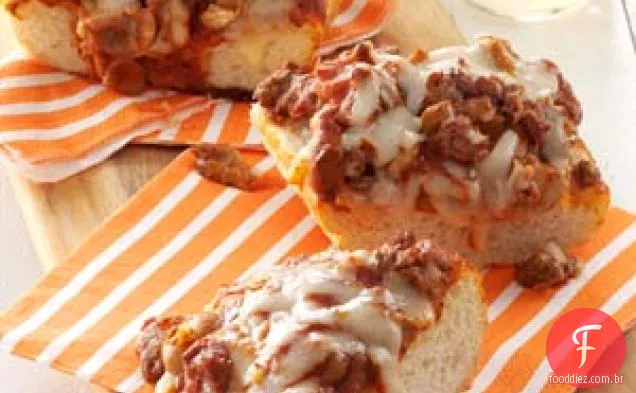 Pizza de Pão Francês