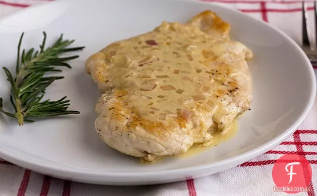 Frango Com Molho Cremoso Dijon