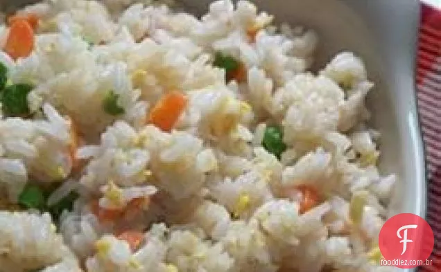 Estilo de restaurante de arroz frito
