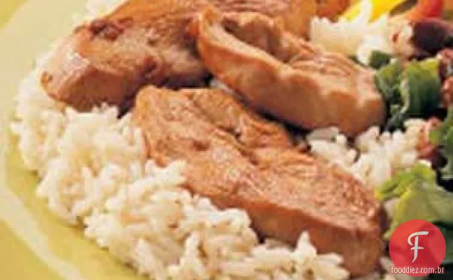 Fatias de Frango Grelhado