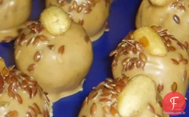 Bolas de manteiga de amendoim fáceis e divertidas