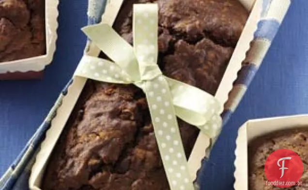 Pão De Chocolate De Abóbora