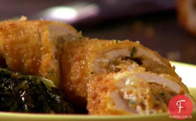 Roulades de Frango com Chouriço e Manchego