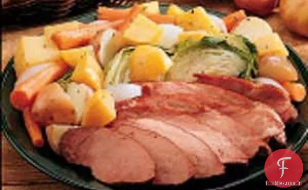 Jantar cozido de domingo