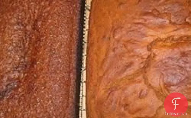 Bolo/Pão de Gengibre - vegano, sem glúten, sem açúcar