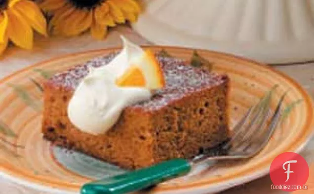 Bolo De Abóbora De Gengibre