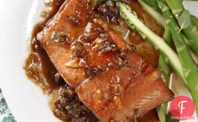 Salmão Laranja-Noz-pecã