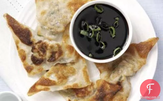 Adesivos Wonton Pot com redução de soja