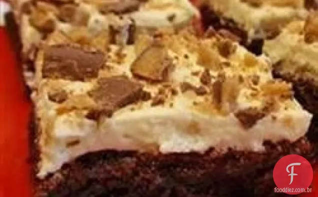 Brownies de creme irlandês