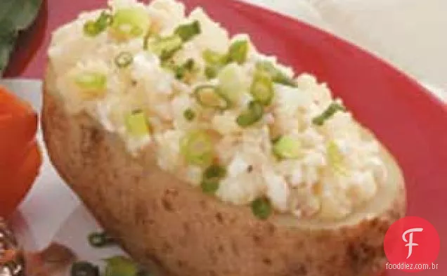 Batata Recheada com Queijo
