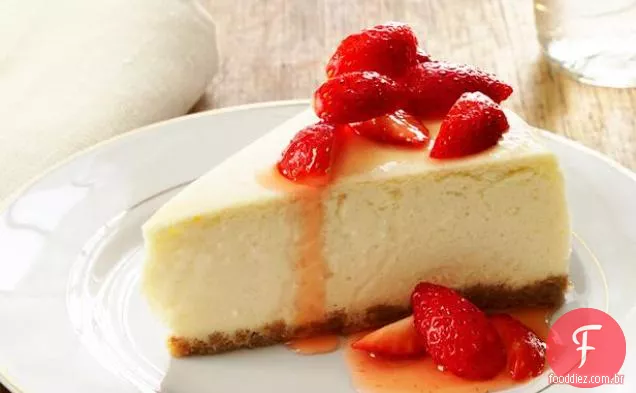 Cheesecake com baixo teor de gordura