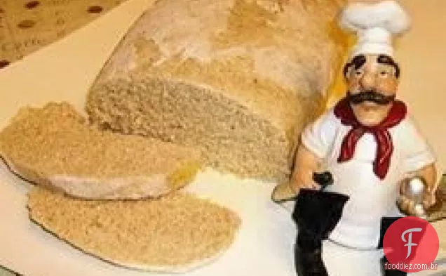 Pão Muffin Inglês de Microondas