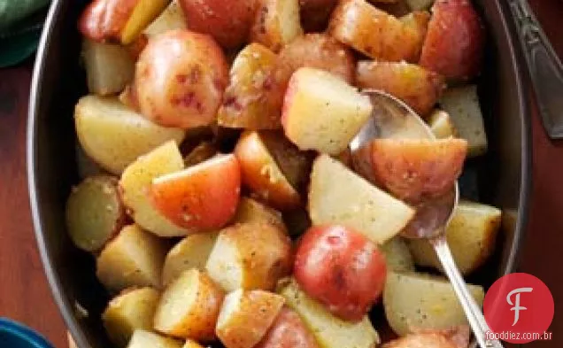 Batatas Vermelhas com Manteiga Dourada