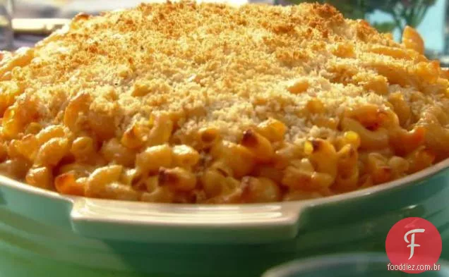 Mac 'n' Cheese com curry vermelho tailandês
