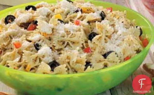 Macarrão com Pesto de Pimentão Doce