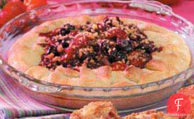 Torta de frutas vermelhas da vovó