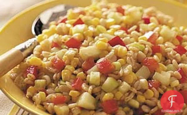 Salada de cevada do Texas