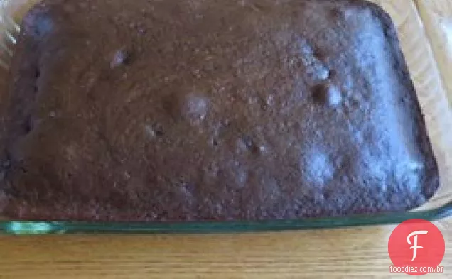 Bolo de abobrinha com chocolate da mamãe furtiva