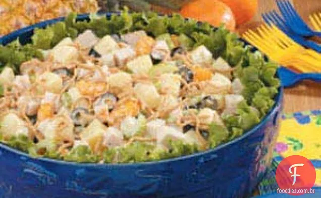 Salada de Peru com Frutas