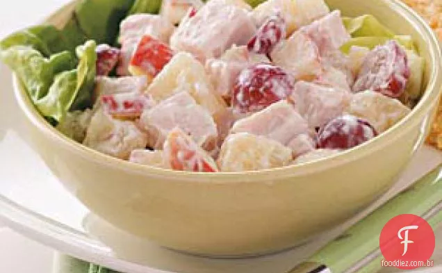 Salada de Peru com Frutas