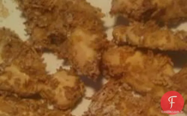 Tiras de Frango Crocantes