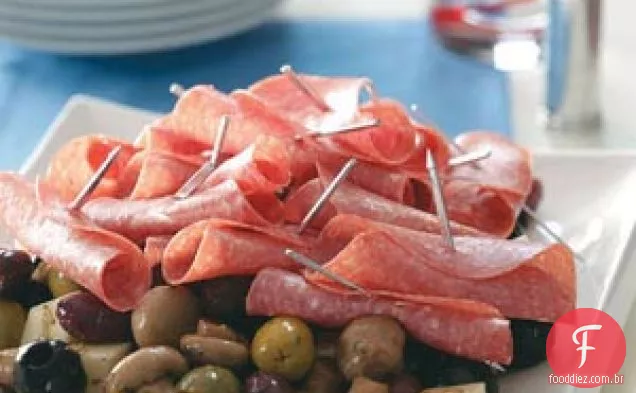 Prato de Antipasto Marinado