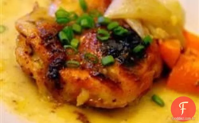 Frango assado com mel II
