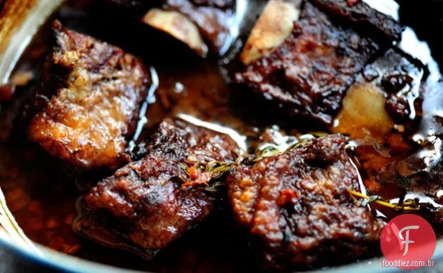Costelas Curtas Assadas