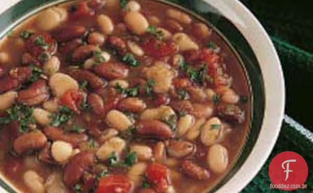 Sopa de cinco feijões