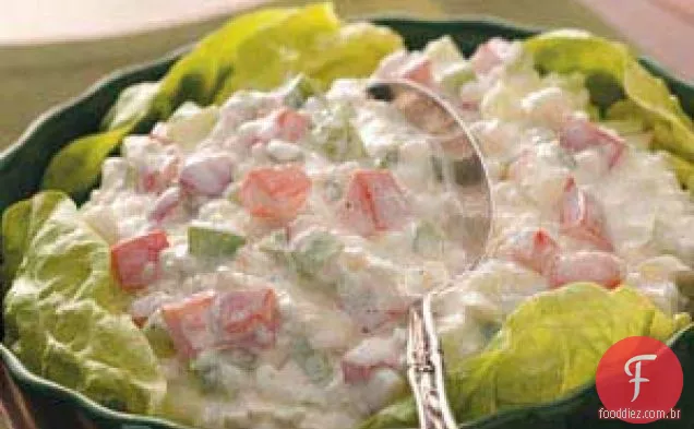 Salada de Confete de Queijo Cottage