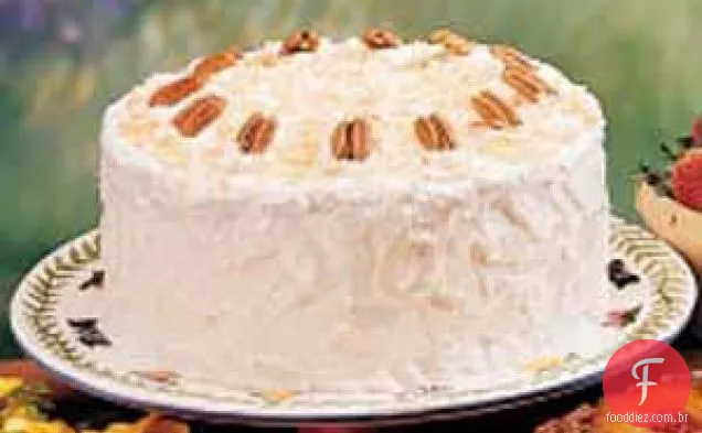 Bolo de Coco em Camadas