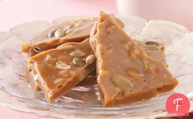 Caramelo de semente de abóbora